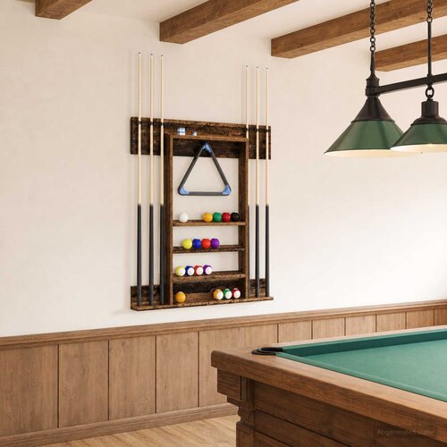  Stalak za bilijarske cueve Konstruirano drvo 93 x 12 x 103 cm Cijene