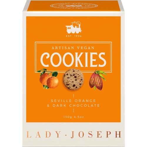 Lady Joseph Cookies Seville Orange & Dark Chocolate - 130 g Cene