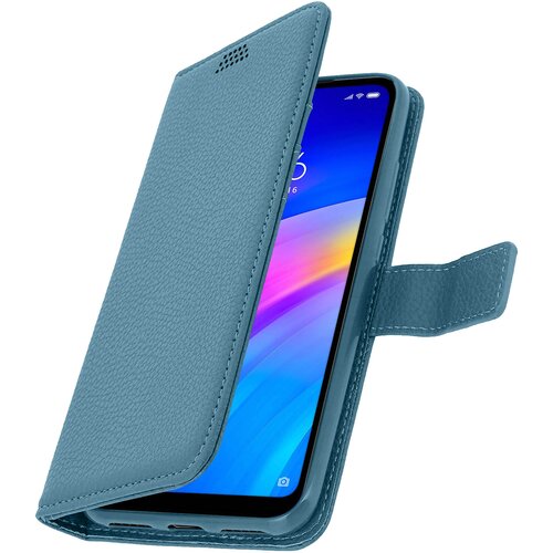AVIZAR folio case držalo za kartice in stojalo za video, zrnat ucinek - modra str. xiaomi redmi 7, (20599679) Cene
