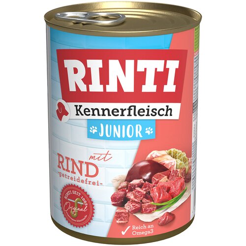  Varčno pakiranje RINTI Kennerfleisch 12 x 400 g - Junior govedina Cijene