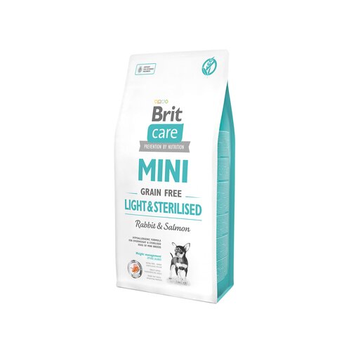Brit Care Mini Grain Free Light & Sterilised - 7 kg Cene