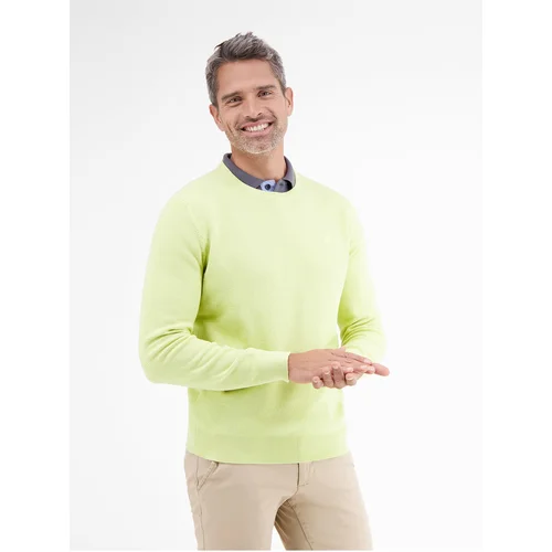 Lerros Yellow men's basic sweater - Men