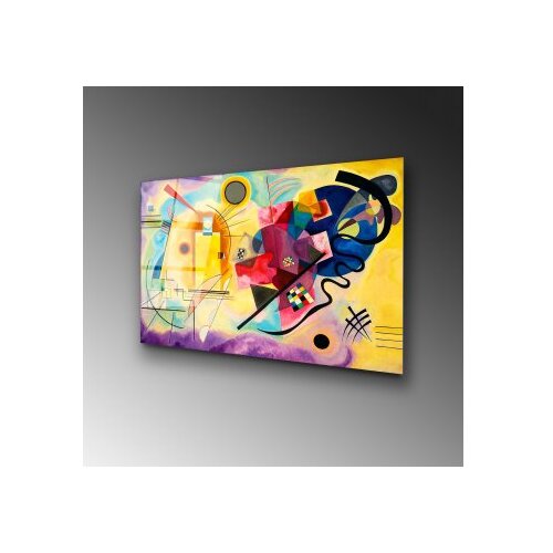WALLXPERT UV-413 50 x 70 Multicolor Decorative Tempered Glass Painting Cene