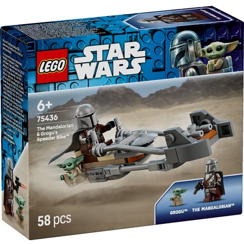 Lego 75436 mandalorijanac i grogu &amp;ndash; brzinski motocikl Slike