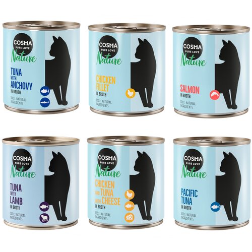 Cosma Nature 6 x 280 g - Miješano pakiranje 2 (6 vrsta) Cijene
