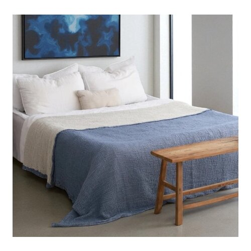 Pamučni prekivač sa dva lica 230x280cm Blue ( VLK000219-blue ) Cene