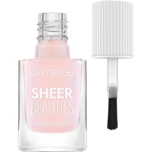 Catrice Sheer Beauties Nail Polish lak za nohte s prosojnim učinkom 10.5 ml Odtenek 030 kiss the miss Slike