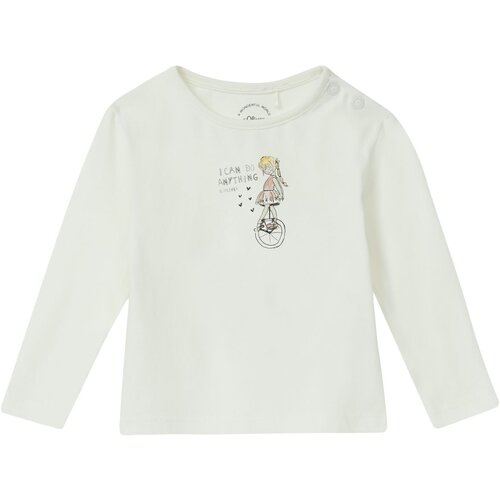 S.Oliver majica DR 2169190 D bela 80 Slike