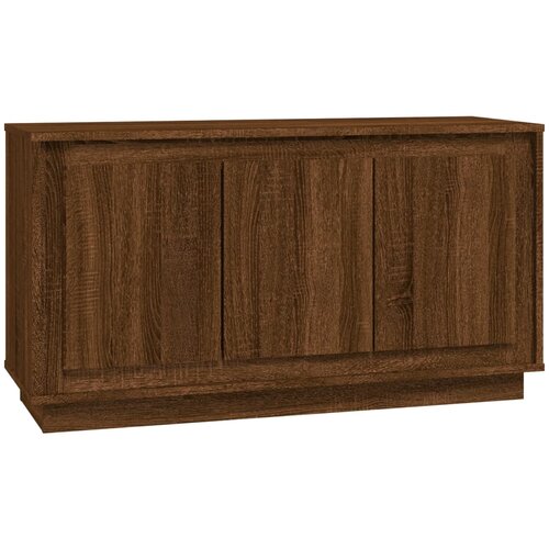 Maison Chic Komoda - Predalnik rjavi hrast 102x35x55 cm inženirski les, (21718546) Cene