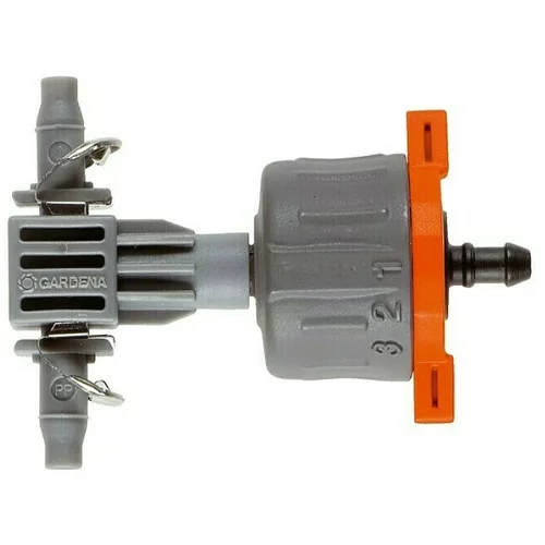 Gardena Nastavljivi vrstni kapljalnik Micro-Drip (z izravnavo tlaka, 3/16&#039;&#039;, 5 + 1 kos)