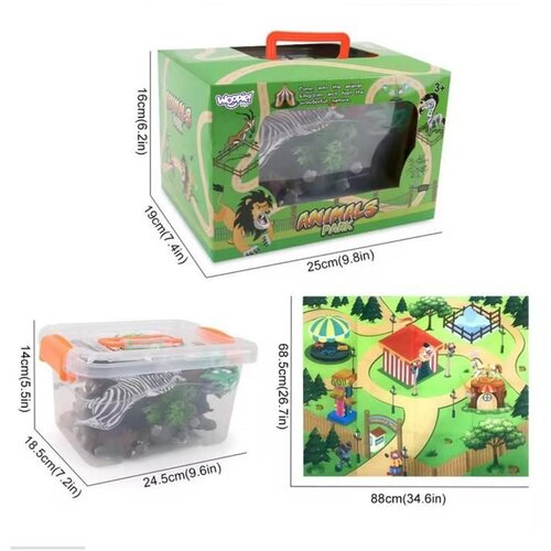 Woopie set figurica &amp;quot; Divlje životinje &amp;quot; 24 el. Slike