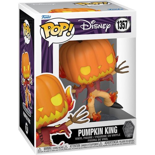 Funko POP figure Disney Nightmare Before Christmas 30th Anniversary Pumpkin King Cene