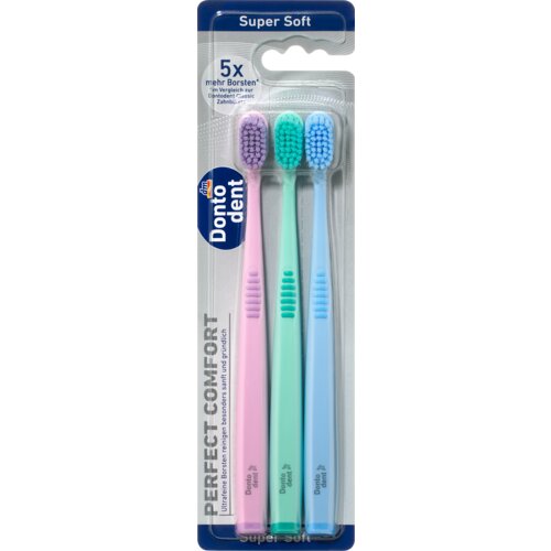 Dontodent Perfect Comfort Četkica za zube, super mekana 3 kom Cene