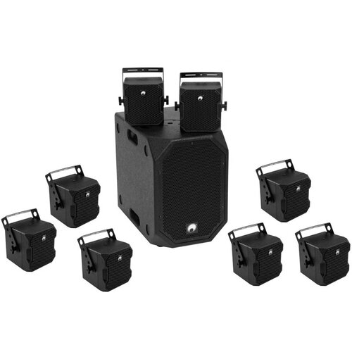 Omnitronic BOB-10A Aktivni subwoofer + 8 x BOB-4 satelit, 1060 W - - Audio-Kondric Cene