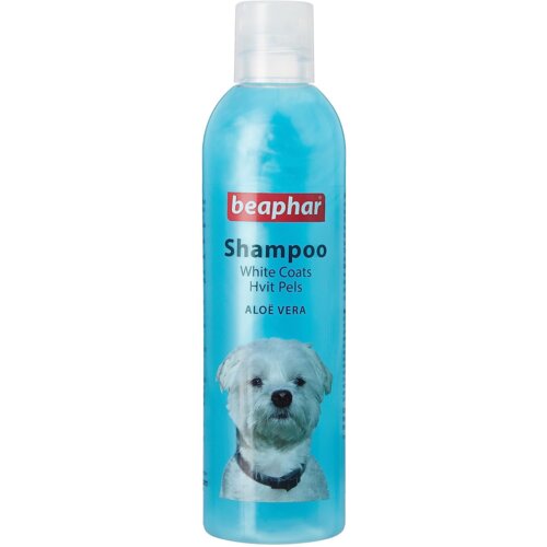 Beaphar šampon za pse sa belom dlakom white coat aloe vera 250ml Slike