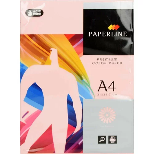  Papir barvni a4 paperline 80g 1/500 OPTIMA - ROSE