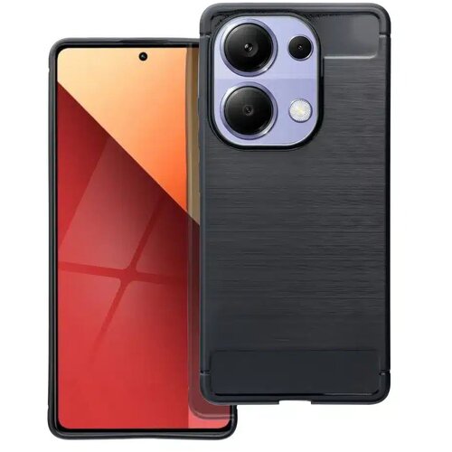 Carbon Case maska za XIAOMI Redmi NOTE 13 PRO 4G črna Cene