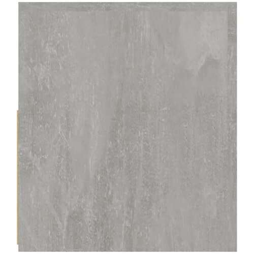  Noćni ormarići 2 kom s LED svjetlima boja betona 60x35x40 cm Slike