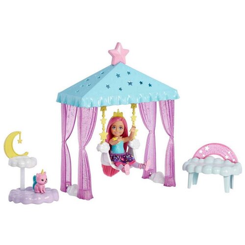 Barbie Mattel - Punčka s pravljičnim setom (HLC27), (20498998) Cene