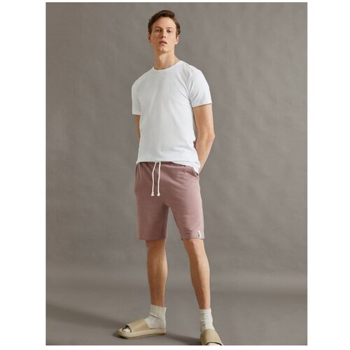 Koton Men&amp;#039;s Pink Shorts &amp;amp; Bermuda Slike