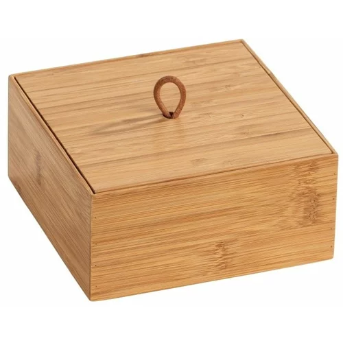 Wenko Bambusova škatla s pokrovom Terra, širina 15 cm