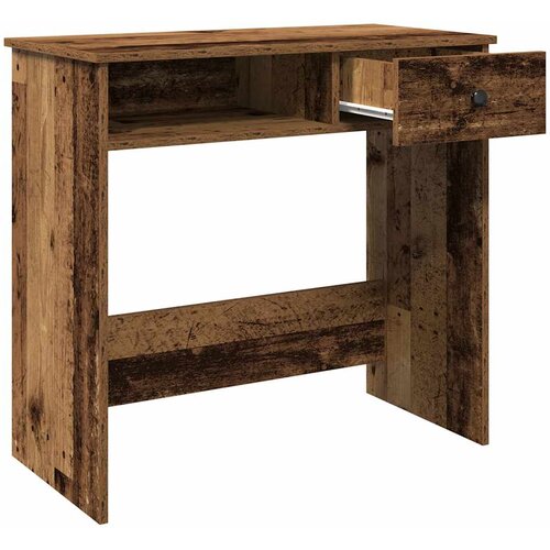  Radni stol boja starog drva 80 x 40 x 75 cm konstruirano drvo Slike
