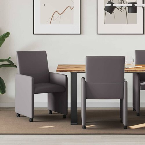  Blagovačke stolice s kotačima 2 pcs Siva 57 x 66 x 94 cm Cijene
