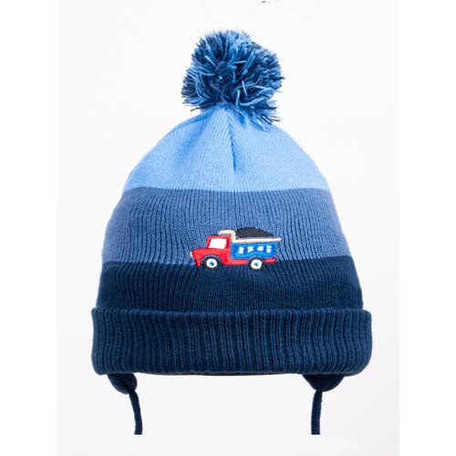 Yoclub Kids&amp;#039;s Boy&amp;#039;s Winter Hat CZZ-0425C-AA30 Navy Blue Slike