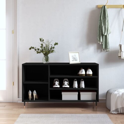 vidaXL Ormarić za cipele crni 102 x 36 x 60 cm od konstruiranog drva Cijene