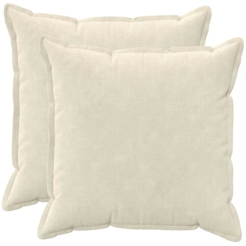  Jastuk s jastukom HOUTEN 2 kom. Krem Mikrofibra Flis - Krem 65 x 65 cm 2 Cene