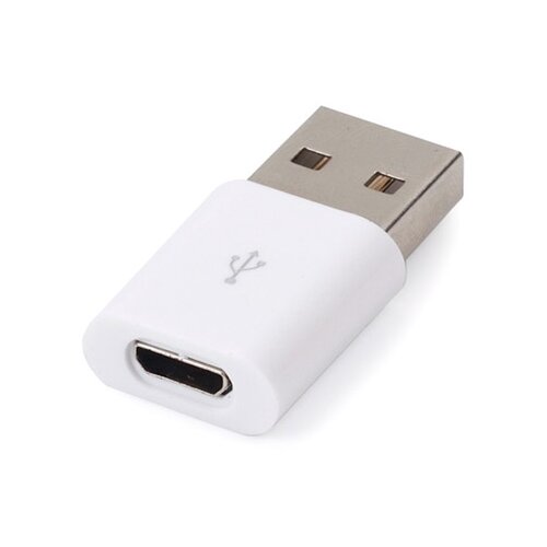  Adapter USB muski na Micro USB zenski beli Slike