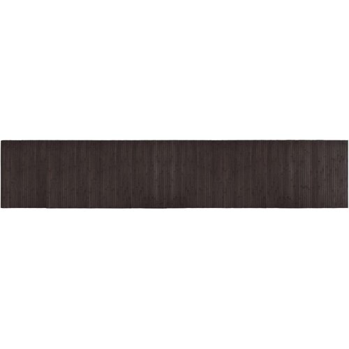  Tepih pravokutni tamnosmeđi 60 x 300 cm od bambusa Slike