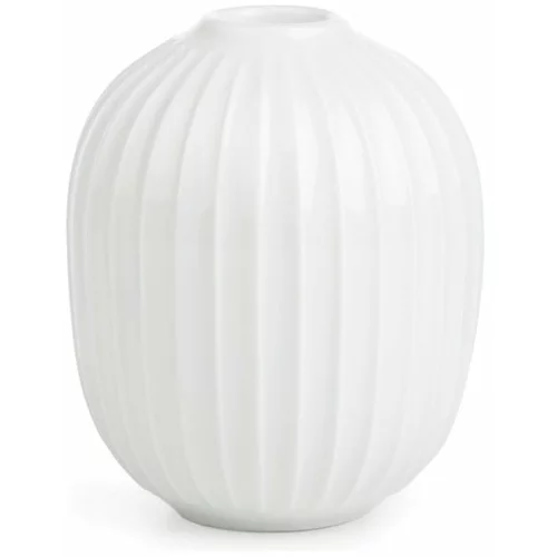Kähler Design bijeli porculanski svijećnjak Hammershoi, visina 10 cm