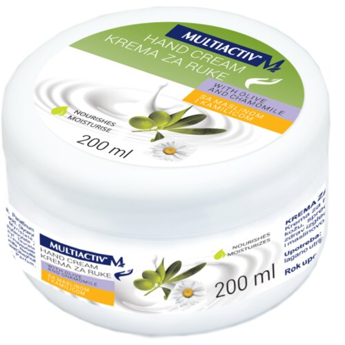Multiactiv Krema za ruke sa maslinom i kamilicom 200 ml Slike