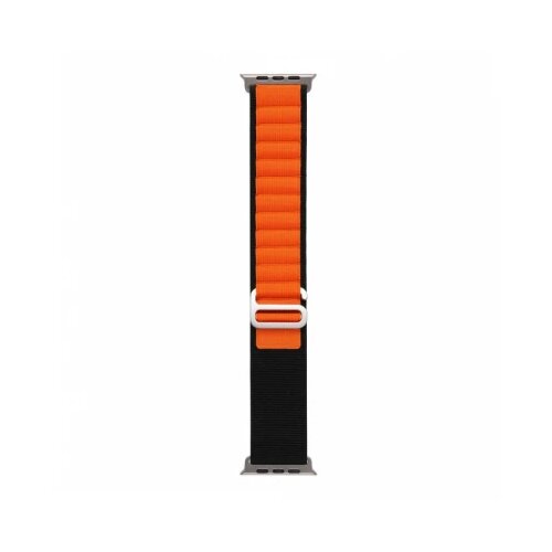 Moye Smart Watch Alpine Loop Strap 44/45/49mm Black With Orange Cene
