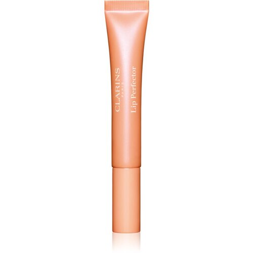 Clarins Lip Perfector Glow ble&amp;scaron;čeč sijaj za ustnice in lica odtenek 22 peach glow 12 ml Slike