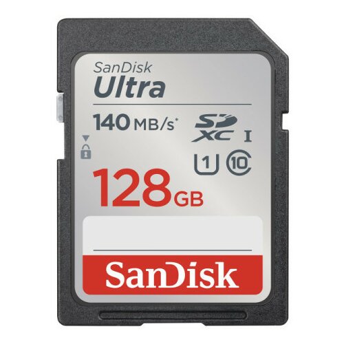 San Disk SDXC 128GB Ultra 140MB/s Class 10 UHS-I Cene