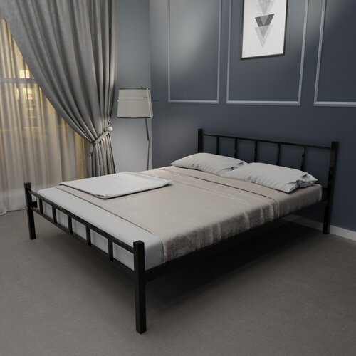 Hanah home K90 - Black (160 x 200) Black Single Bedstead Cijene