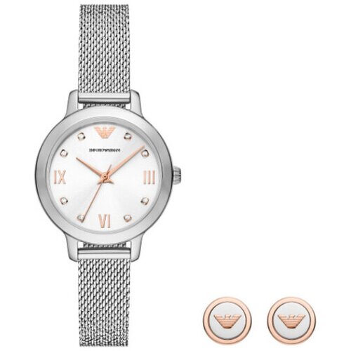 Emporio Armani Rocna ura AR80065SET (SET z uhani) Cene
