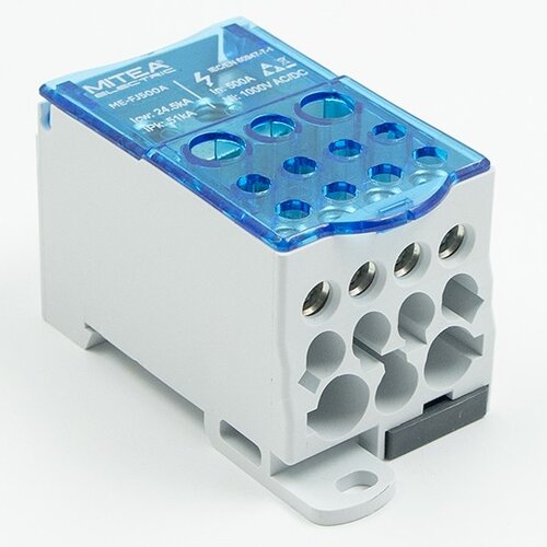 Mitea_Electric Stezaljka (klema) sa poklopcem PLAVA max.500A Distributivni blok ME-FJ500A Cene