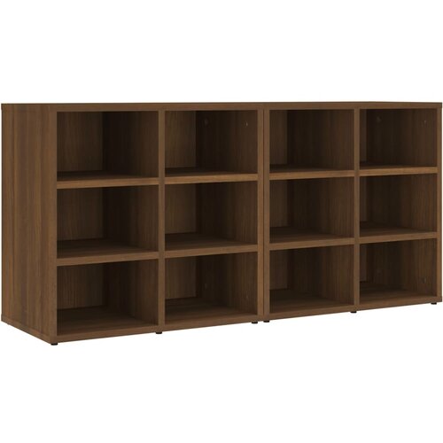 Maison Chic Omarica za obutev - Kopa za čevlje 2 kosa Rjav hrast 52,5x30x50 cm, (21776547) Slike