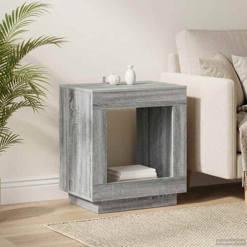  Bocni stol Siva sonoma 60 x 40 x 65 cm Konstruirano drvo Cijene