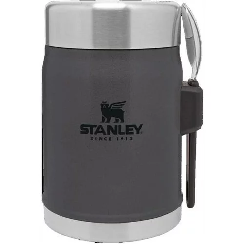 Stanley Classic Food Jar + Spork 0.4L, Charcoal