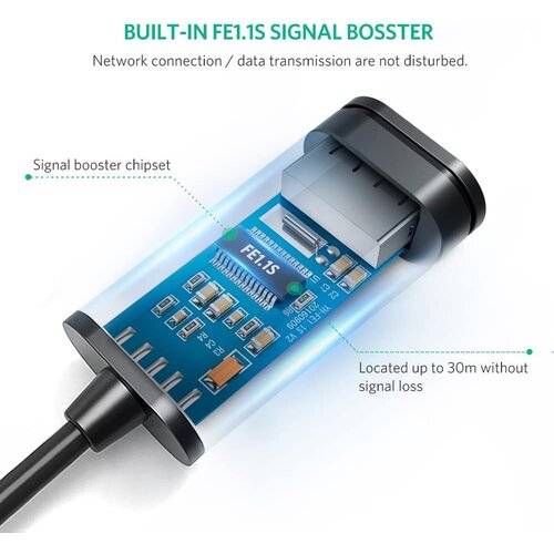 Ugreen USB 2.0 aktivni produžni kabel s pojačalom signala, 20m Cijene