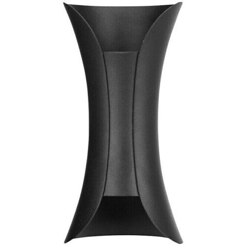  LED zunanja stenska svetilka (10 W, 100 x 80 x 200 mm, Črna) Slike