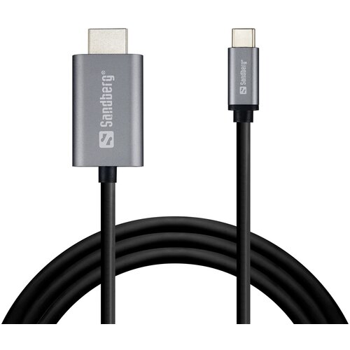 Sandberg USB-C to HDMI adapter kabal 2m Slike