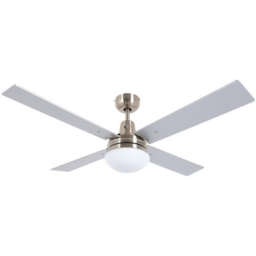  Lucci Air 210334 - Plafonski ventilator AIRFUSION 1xE27/60W/230V drvo/hrom + daljinski upravljač Cene