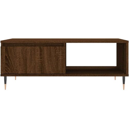 VidaXL Stolić za kavu smeđa boja hrasta 90x60x35 cm konstruirano drvo Slike