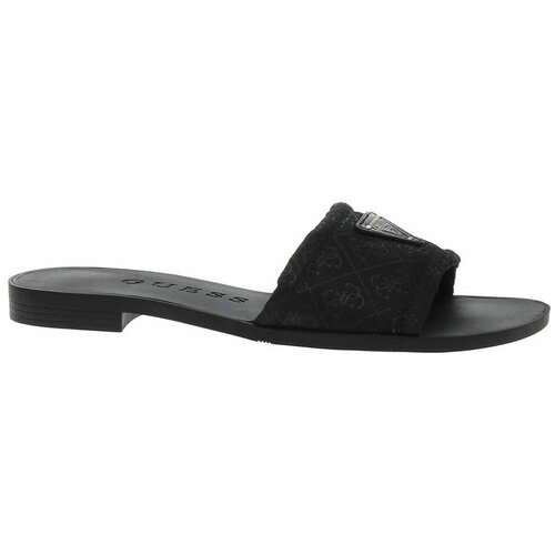 Guess Natikači FLJELSFAP03BLACK Črna Slike