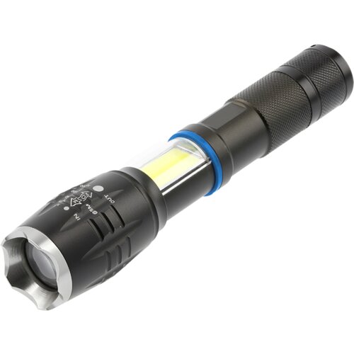 Gtv LED ROČNA SVETILKA SOS/ZOOM 8W 800LM 6400K IP44 AC AAA 3X1,5V, (21226035) Cene
